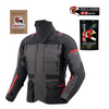 Kurtka tekstylna REBELHORN CUBBY V BLACK/ANTHRACITE/RED czarny grafitowy czerwony