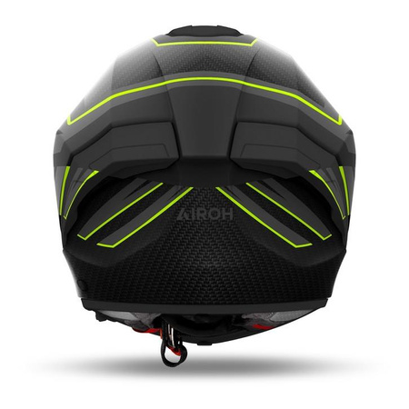 Kask integralny AIROH MATRYX SENTINEL YELLOW MATT żółty fluo szary czarny