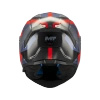 Kask szczękowy MT ATOM 2 SV DEXTER BLUE/RED niebieski czerwony