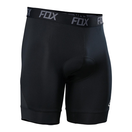 Spodenki rowerowe FOX TECBASE LITE LINER BLACK czarny