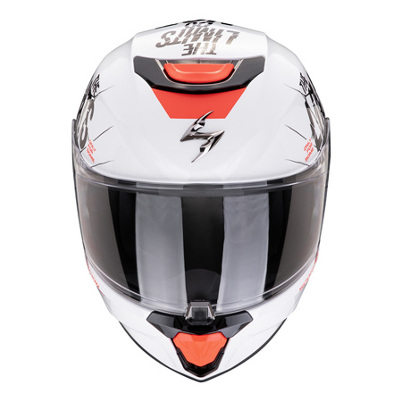 Kask integralny SCORPION EXO-JNR BOUM WHITE/BLACK biały czarny