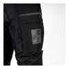 Spodnie tekstylne OZONE FLOW BLACK czarny