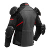Kurtka tekstylna BROGER OVERLAND BLACK/DARK GREY/RED czarny szary czerwony