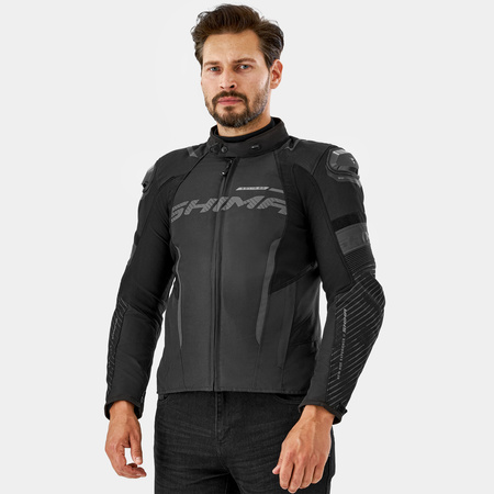 Kurtka tekstylna SHIMA SOLID 2.0 BLACK czarny