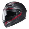 Kask integralny HJC F70 FERON BLACK/RED czarny szary czerwony