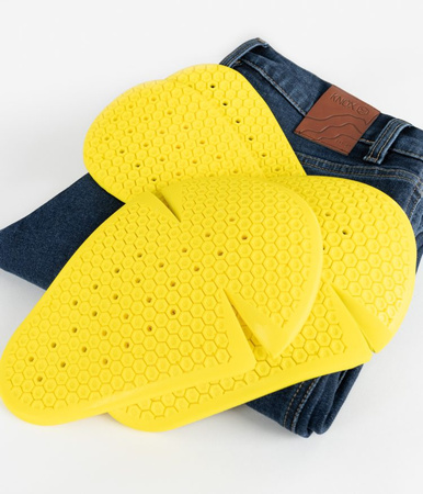 Jeansy motocyklowe KNOX KIRKSTONE STONE WASH INDIGO granatowy