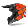 Kask cross AIROH WRAAP IDOL ORANGE MATT pomarańczowy fluo szary biały czarny