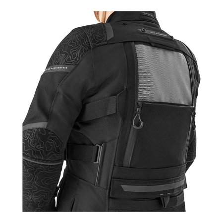 Kurtka tekstylna damska SHIMA TRACKER LADY BLACK czarny