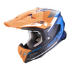 Kask cross SCORPION VX 22 AIR BETA BLUE/ORANGE niebieski pomarańczowy