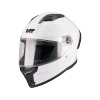 Kask integralny dziecięcy MT STINGER 2 KIDS PURE GLOSS WHITE biały