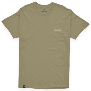 Koszulka T-shirt BROGER MOTO CHILL CLUB OLIVE zielony