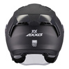 Kask otwarty AXXIS BLAZER SV SOLID A1 MATT BLACK czarny mat