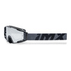 Gogle motocyklowe IMX SAND GRAPHIC BLACK GLOSS/GREY SZYBA SILVER IRIDIUM + CLEAR czarny szary