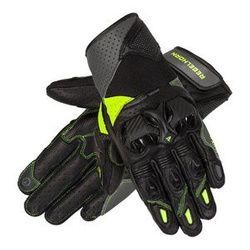 Rękawice sportowe REBELHORN FLUX II BLACK/FLO YELLOW czarny szary żółty fluo