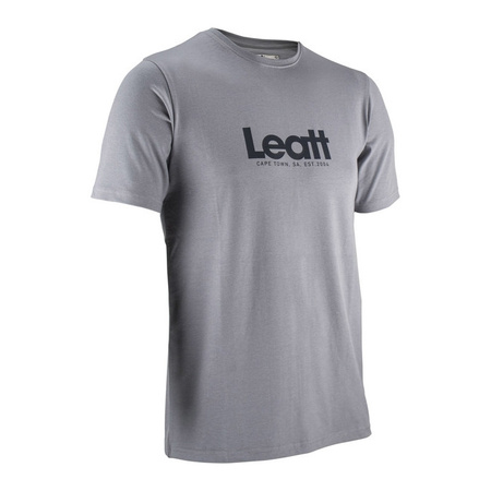 Koszulka T-shirt LEATT CORE TITANIUM szary