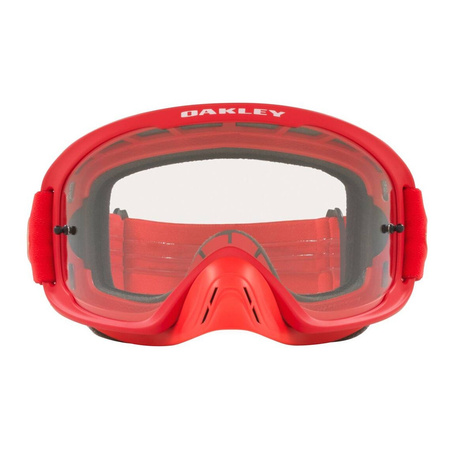 Gogle motocyklowe OAKLEY O FRAME 2.0 PRO MX MOTO RED CLEAR czerwony