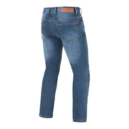 Jeansy motocyklowe REBELHORN CLASSIC III REGULAR FIT WASHED BLUE niebieski