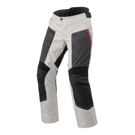 Spodnie tekstylne REVIT TORNADO 4 H2O SILVER/BLACK srebrny czarny czerwony