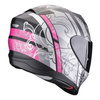 Kask integralny SCORPION EXO 520 EVO AIR FASTA MATT BLACK/SILVER/PINK czarny srebrny różowy