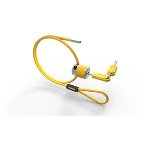 Linka zabezpieczająca AUVRAY 90cm x 4mm żółty