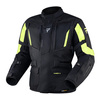 Kurtka tekstylna REBELHORN HARDY II BLACK/FLO YELLOW czarny żółty fluo