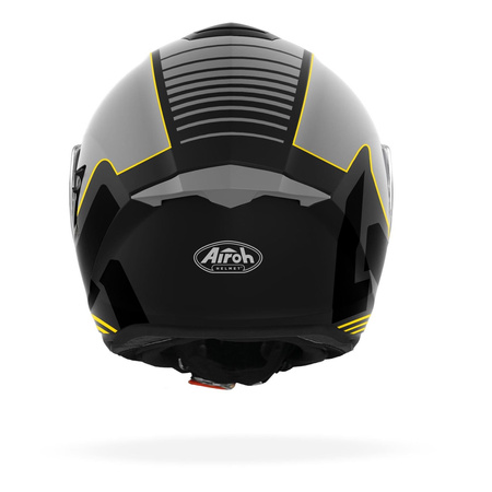 Kask integralny Airoh ST501 TYPE YELLOW MATT szary żółty czarny