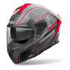 Kask integralny AIROH SPARK 2 SHADOW RED GLOSS czerwony szary