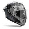 Kask integralny AIROH GP800 MASTER METALLIC GLOSS szary czarny