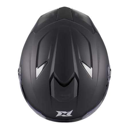 Kask otwarty AXXIS BLAZER SV SOLID A1 MATT BLACK czarny mat