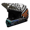 Kask cross BELL MX-9 MIPS TAGGER CHECK ME OUT GLOSS WHITE/BLACK biały czarny mat czerwony fluo niebieski zielony