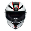 Kask integralny AGV PISTA GP RR SCUDERIA biały czerwony czarny