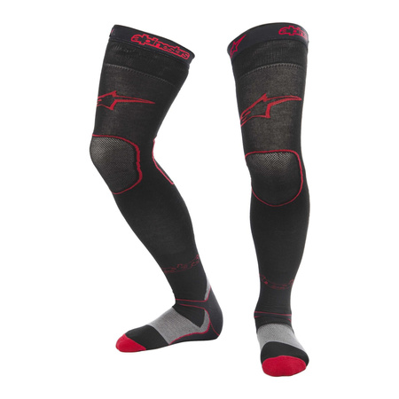 Skarpety ALPINESTARS MX BLACK/RED czarny czerwony