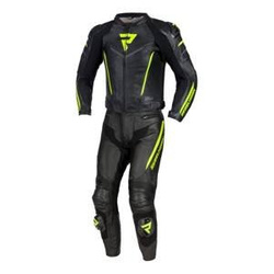 Kombinezon dwuczęściowy REBELHORN FIGHTER BLACK/FLO YELLOW czarny żółty fluo