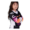 Bluza cross dziecięca FOX JUNIOR 180 FLORA BLACK czarny pomarańczowy