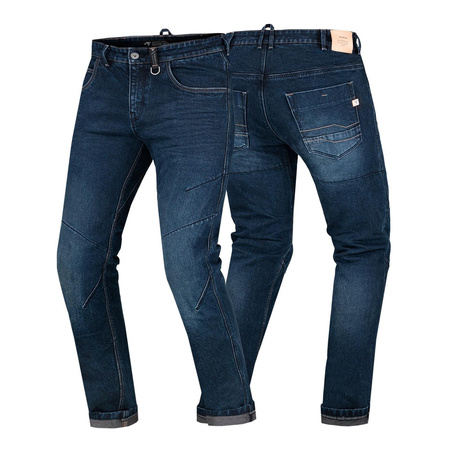 Jeansy motocyklowe SHIMA DEVON MEN DARK BLUE granatowy niebieski