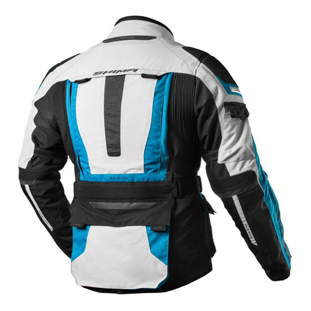 Kurtka tekstylna SHIMA HORIZON BLUE szary czarny niebieski