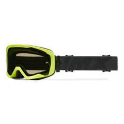 Gogle motocyklowe IMX ENDURANCE FLIP FLO YELLOW MATT/BLACK SZYBA DARK SMOKE + CLEAR żółty fluo czarny