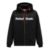 Bluza REBELRUSH ZIP BLACK czarny