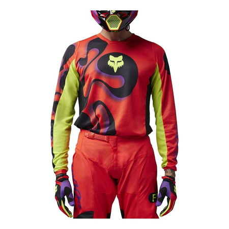 Bluza cross FOX 180 EMOTION FLUORESCENT RED czerwony fluo