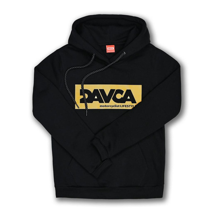 Bluza DAVCA LOGO GOLD czarny złoty