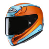 Kask integralny HJC RPHA 12 RESPON ORANGE/BLUE pomarańczowy niebieski
