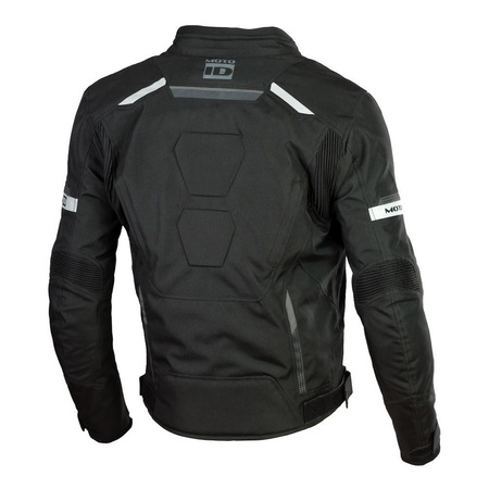 Kurtka tekstylna MOTOID VERTEX BLACK czarny