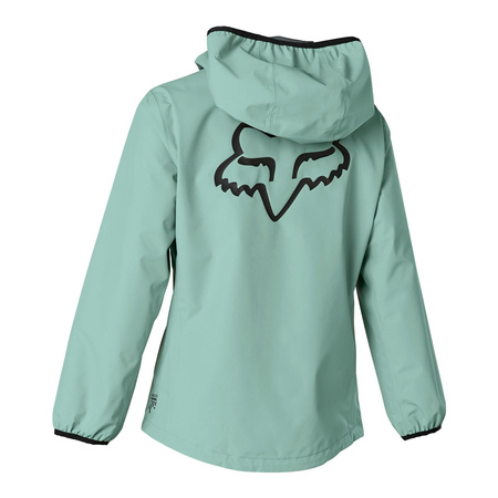 Kurtka rowerowa dziecięca FOX JUNIOR RANGER 2.5L WATER EUCALYPTUS zielony