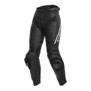 Spodnie skórzane damskie DAINESE DELTA 3 LADY BLACK czarny
