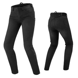 Jeansy motocyklowe damskie SHIMA METRO LADY BLACK czarny