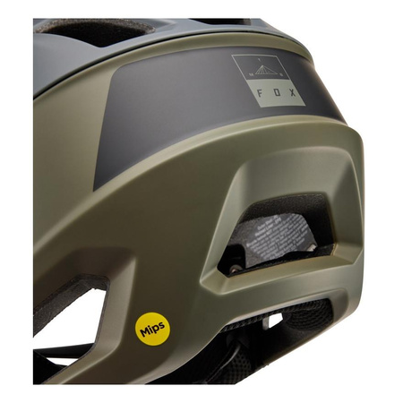 Kask rowerowy FOX PROFRAME CLYZO OLIVE GREEN zielony