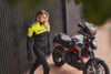 Kurtka tekstylna damska SHIMA DRIFT LADY FLUO żółty fluo czarny
