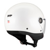 Kask otwarty MT STREET S PURE WHITE GLOSS biały