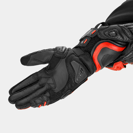 Rękawice sportowe SHIMA RS-3 RED FLUO czarny czerwony fluo