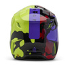 Kask cross FOX V3 THROTTLE FLUORESCENT YELLOW żółty fluo
